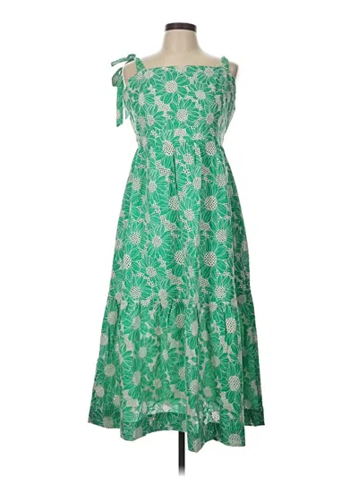 Lost + Wander Casual Dress In Green