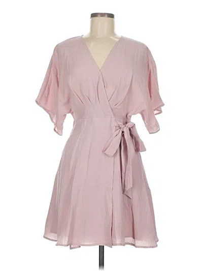 Pre-owned Lost + Wander Casual Dress In Pink