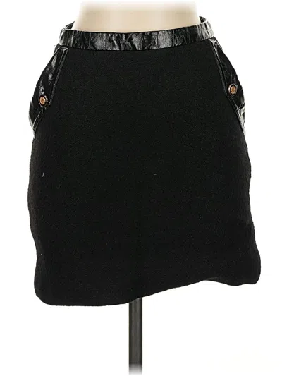 Pre-owned Lost + Wander Casual Skirt In Black