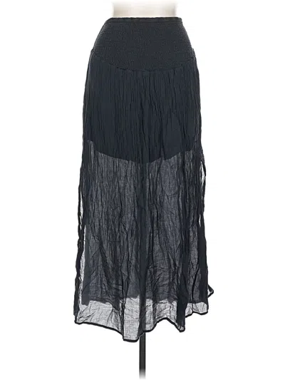 Pre-owned Lost + Wander Casual Skirt In Black