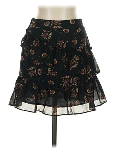 Pre-owned Lost + Wander Casual Skirt In Black