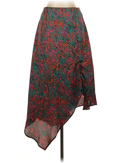 Pre-owned Lost + Wander Casual Skirt In Green