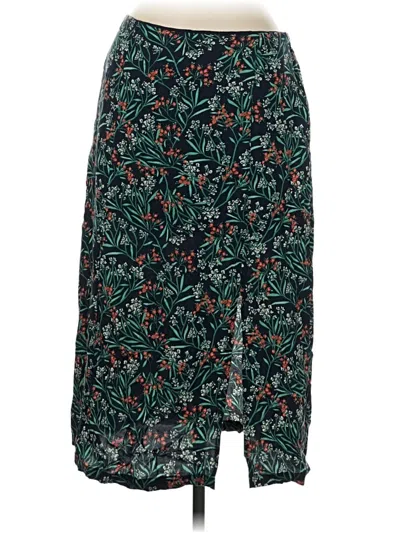 Pre-owned Lost + Wander Casual Skirt In Green
