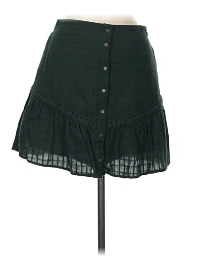 Pre-owned Lost + Wander Casual Skirt In Green