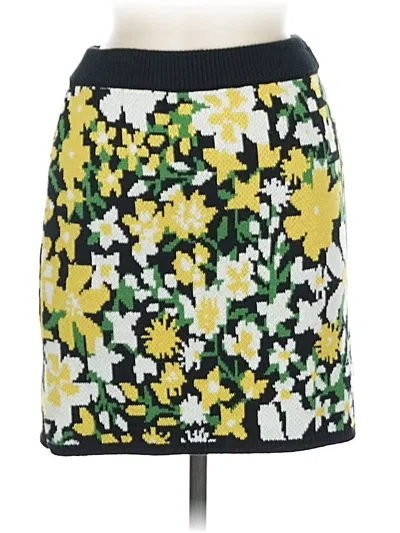 Pre-owned Lost + Wander Casual Skirt In Yellow