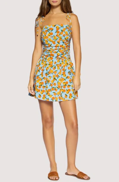 Lost + Wander Citrus Soirée Minidress In Multi