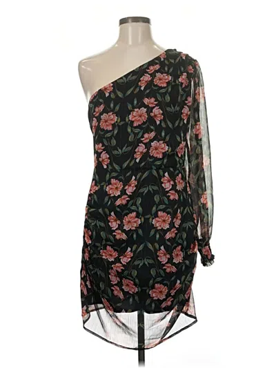 Pre-owned Lost + Wander Cocktail Dress In Black