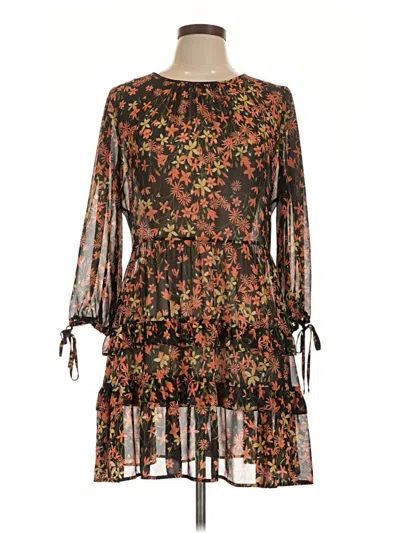 Pre-owned Lost + Wander Cocktail Dress In Black