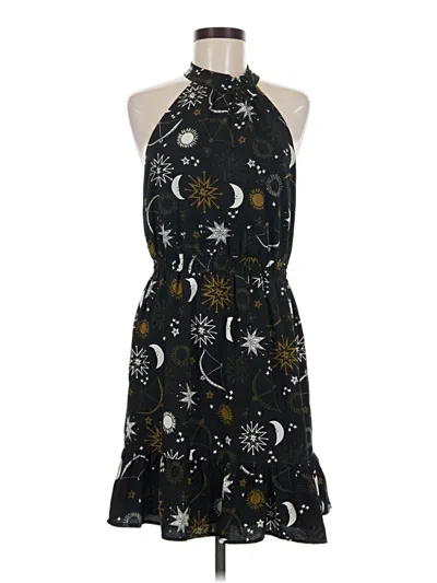 Pre-owned Lost + Wander Cocktail Dress In Black