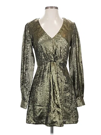 Pre-owned Lost + Wander Cocktail Dress In Green