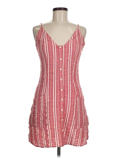 Pre-owned Lost + Wander Cocktail Dress In Red