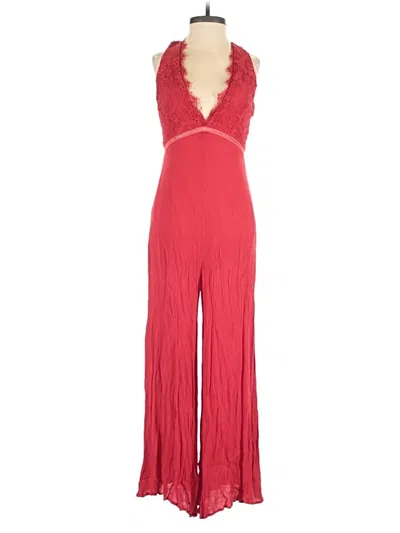 Pre-owned Lost + Wander Cocktail Dress In Red