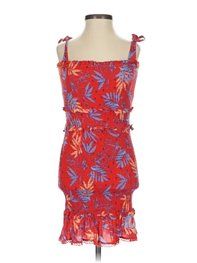 Pre-owned Lost + Wander Cocktail Dress In Red