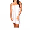 Lost + Wander Costa Mirage Square Neck Mini Dress In White In White