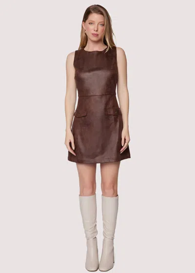Lost + Wander Desiree Mini Dress In Brown