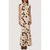 Lost + Wander Echoes Of Romance Floral Maxi Dress In Neutral