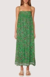 Lost + Wander Edens Oasis Maxi Dress In Green-floral