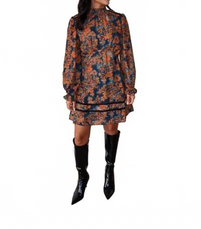 Lost + Wander Embers Bloom Mini Dress In Multi