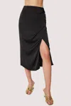 Lost + Wander Eyes On Me Midi Skirt In Black In Black