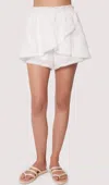 Lost + Wander Freesia Whisper Skort In White In White