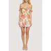 Lost + Wander Garden Of Gaia Cold Shoulder Minidress