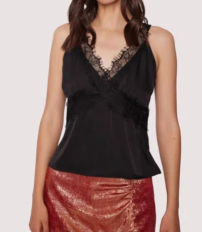 Lost + Wander Genesis Lace Top In Black