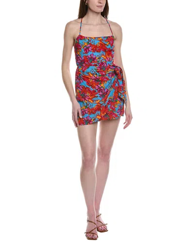 Lost + Wander Hydra Springs Mini Dress In Red