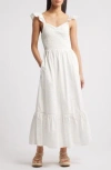 Lost + Wander La Luna Smocked Maxi Dress