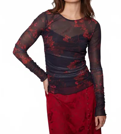 Lost + Wander La Rose Top In Black
