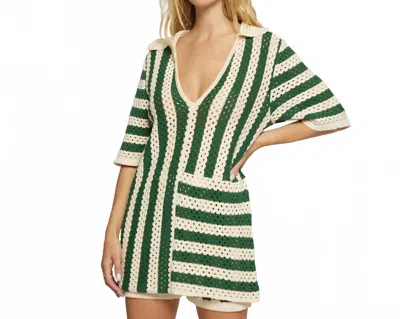 Lost + Wander La Spieza Top In Green Neutral In Multi