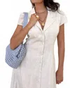 Lost + Wander Linen Button Up Midi Dress In Beige In Neutral