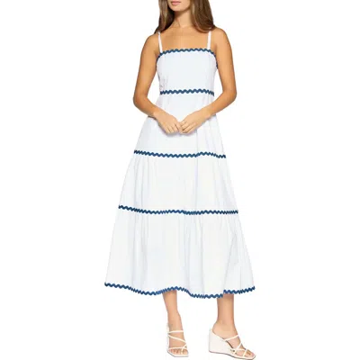 Lost + Wander Luciana Tiered Maxi Sundress In White