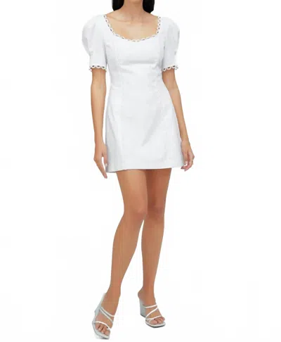 Lost + Wander Majorca Breeze Mini Dress In Off-white