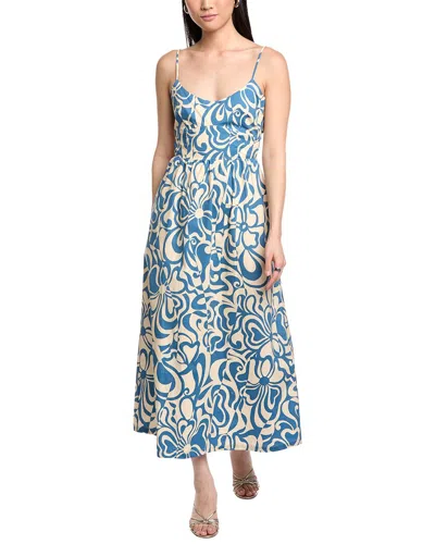 Lost + Wander Milos Cove Maxi Dress In Blue