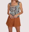 Lost + Wander Oracle Top In Black M In Brown