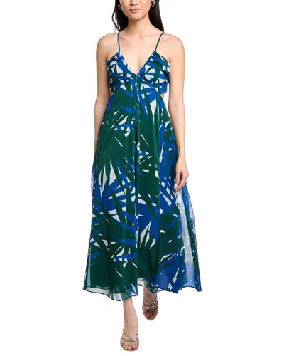 Lost + Wander Palazzo Palm Maxi Dress In Multi