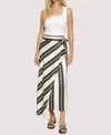Lost + Wander Palermo Maxi Skirt In Cream/black In Multi