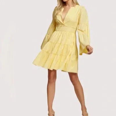 Lost + Wander Picking Daisies Mini Dress In Butter In Yellow