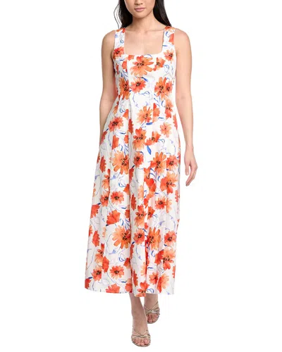 Lost + Wander Poppy Blooms Maxi Dress In Orange