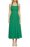 Lost + Wander Portofino Bliss Halter Midi Dress In Green