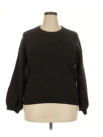 Pre-owned Lost + Wander Pullover Sweater In Brown