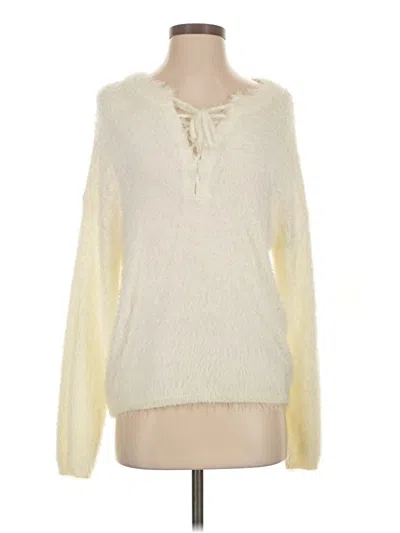 Pre-owned Lost + Wander Pullover Sweater In Ivory