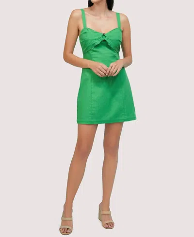 Lost + Wander Radiance Mini Dress In Green