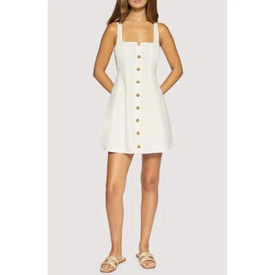 Lost + Wander Ravello Fit & Flare Minidress In White