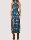 Lost + Wander Renata's Garden Maxi Dress In Blue-floral-multi In Multi