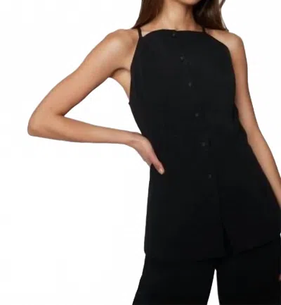 Lost + Wander Roma Halter Top In Black