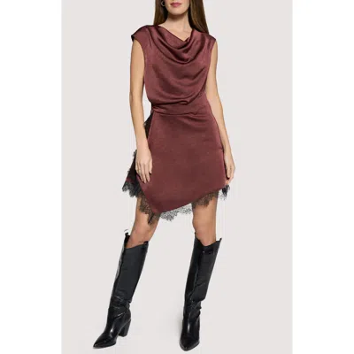 Lost + Wander Romantic Grace Minidress In Plum