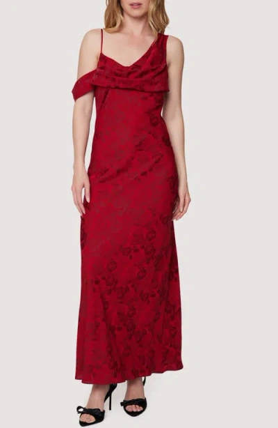 Lost + Wander Rouge Vine Maxi Dress In Red