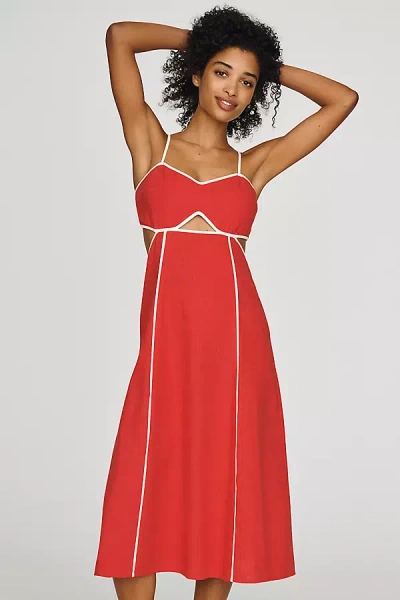 Lost + Wander Saffron Dress In Red
