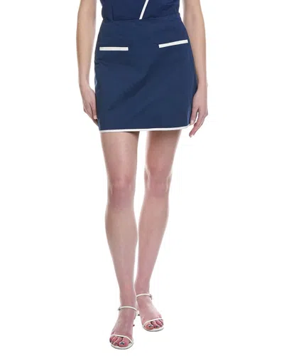 Lost + Wander Sailor's Voyage Skort In Blue